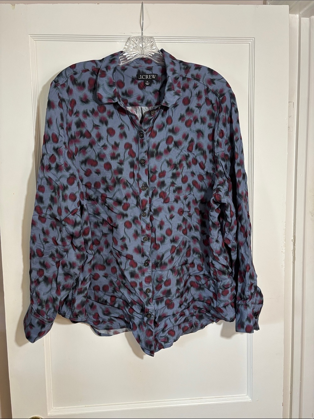 J Crew women’s button-down shirt